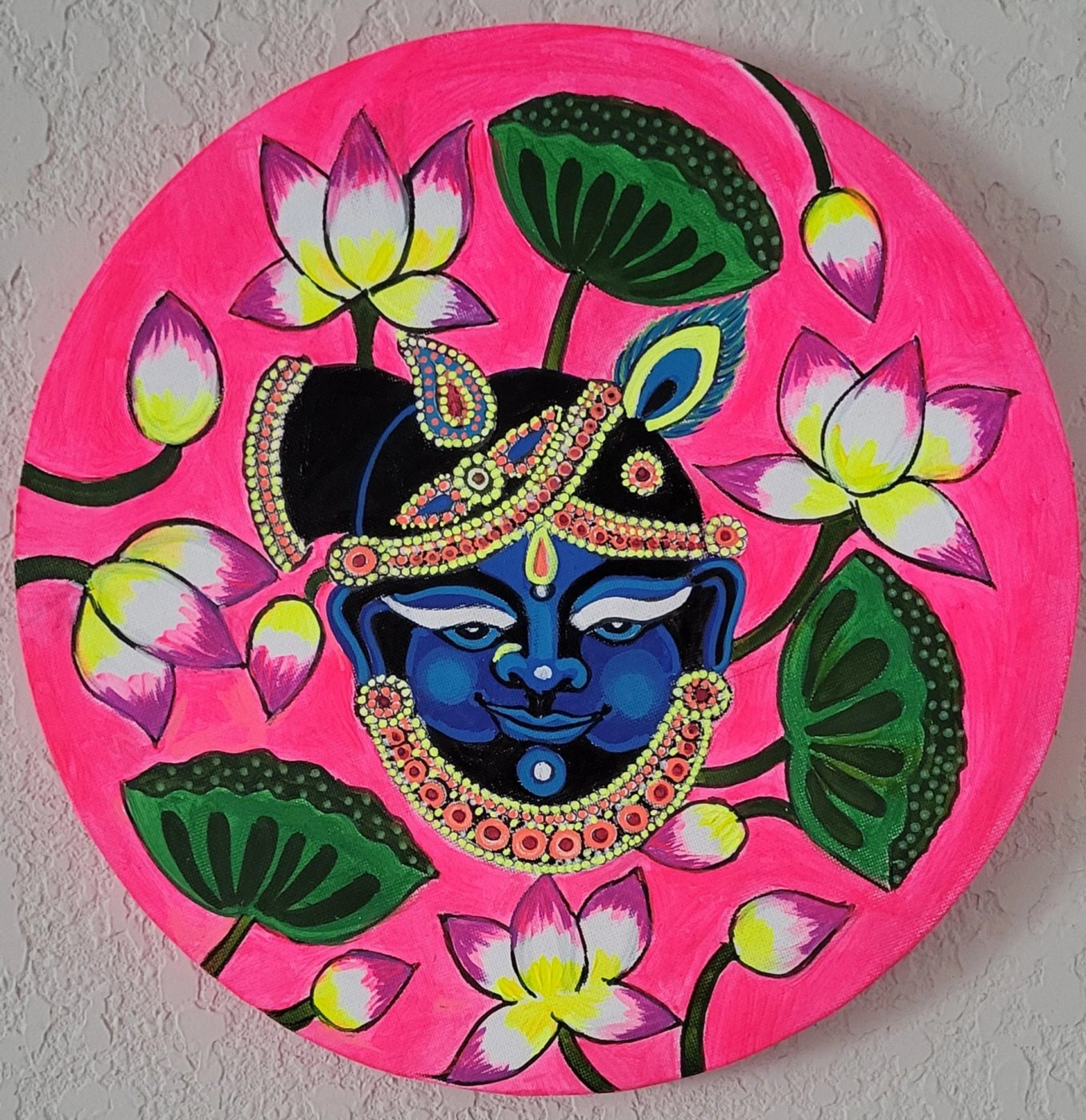 'Pichwai Art — Krishna' by Bhaswati Sinha